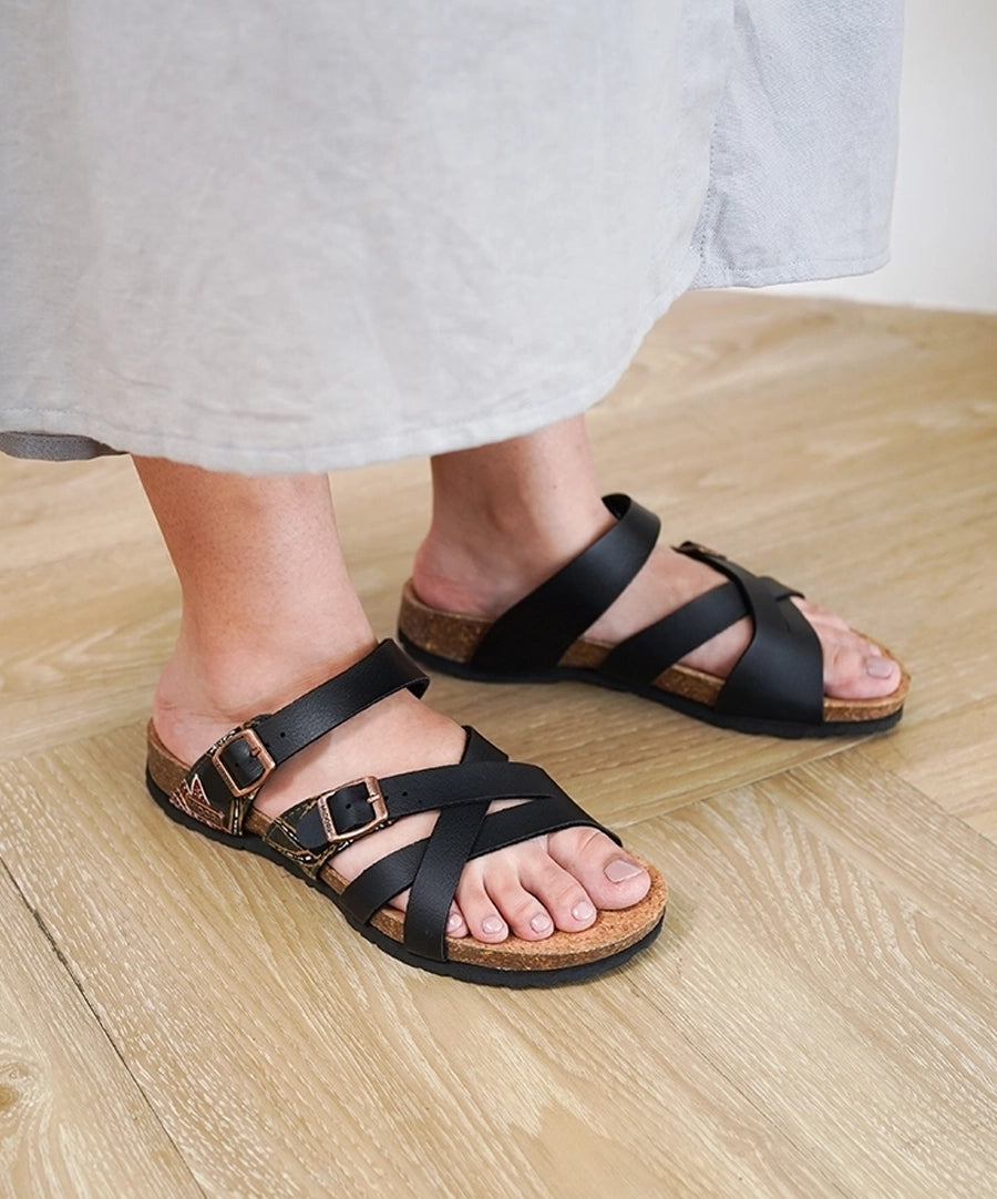 Linosa Broad-Fit Slide Women's Sandals | MIDORii