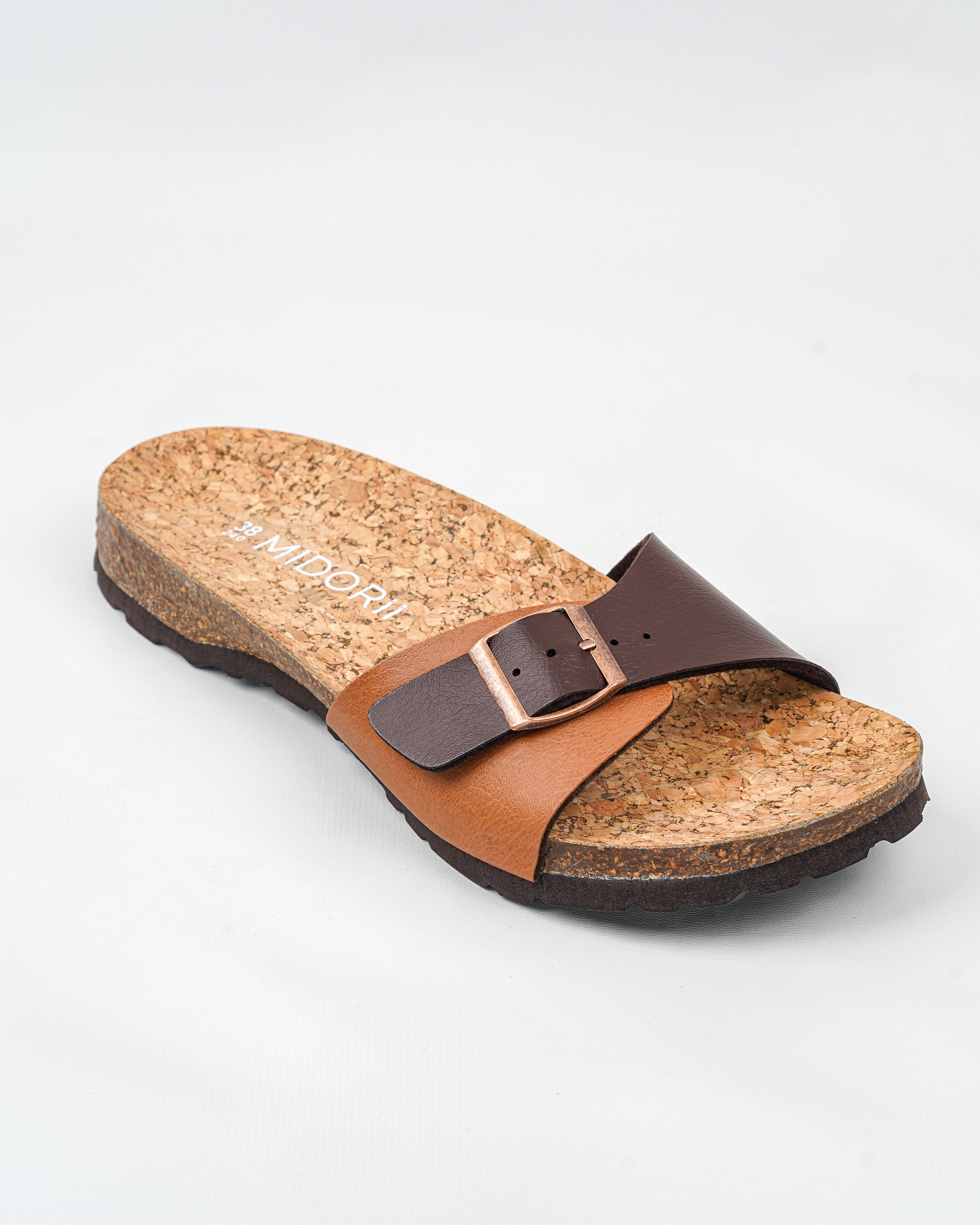 Bali Dark Brown Slides 