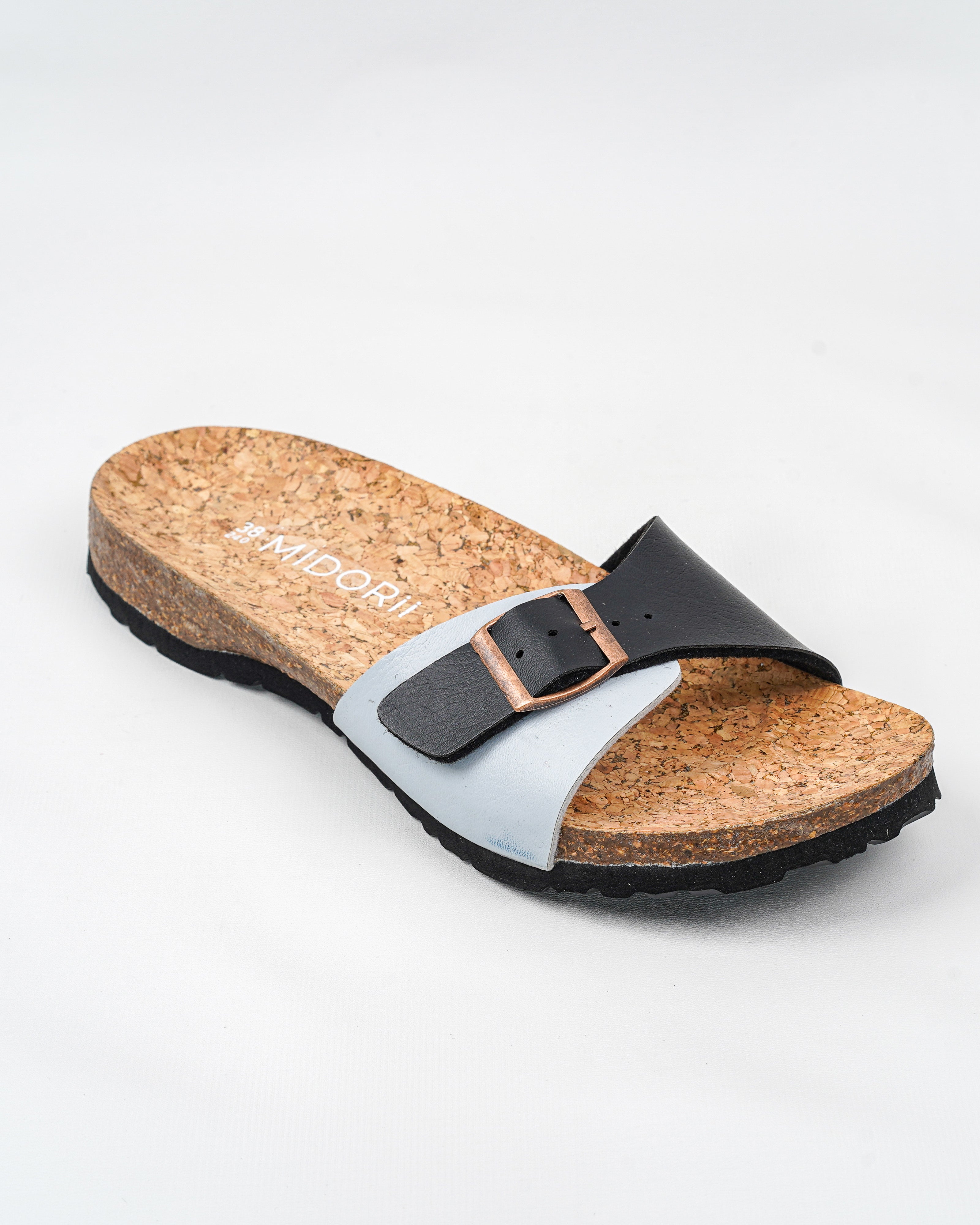 Bali Black Slides for Women