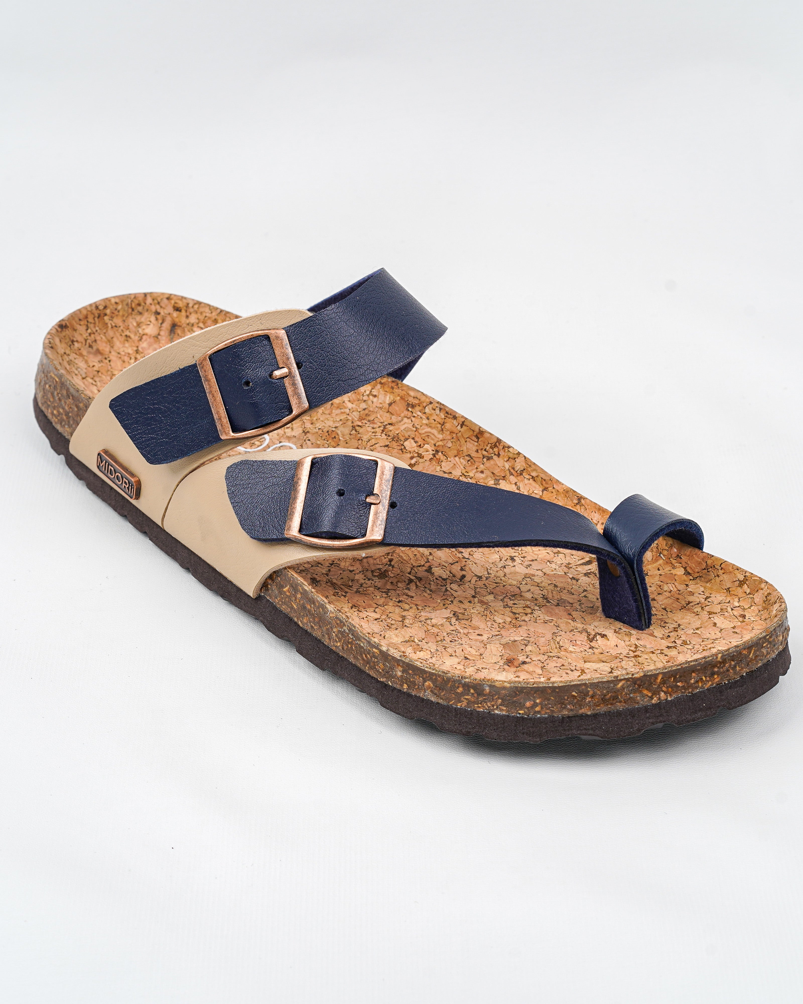 Lewis Navy Slides for Men