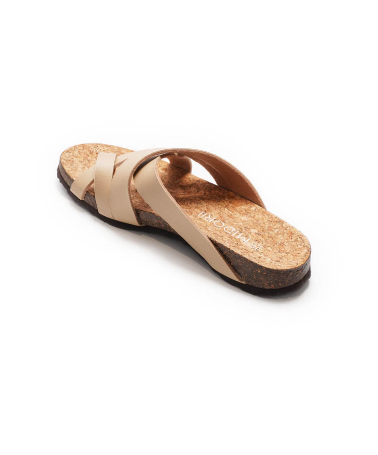 SLIDE SANDALS Ichikawa Junki紹介 Hana Hidden Toe-Hold Slide Women's Sandals | MIDORii