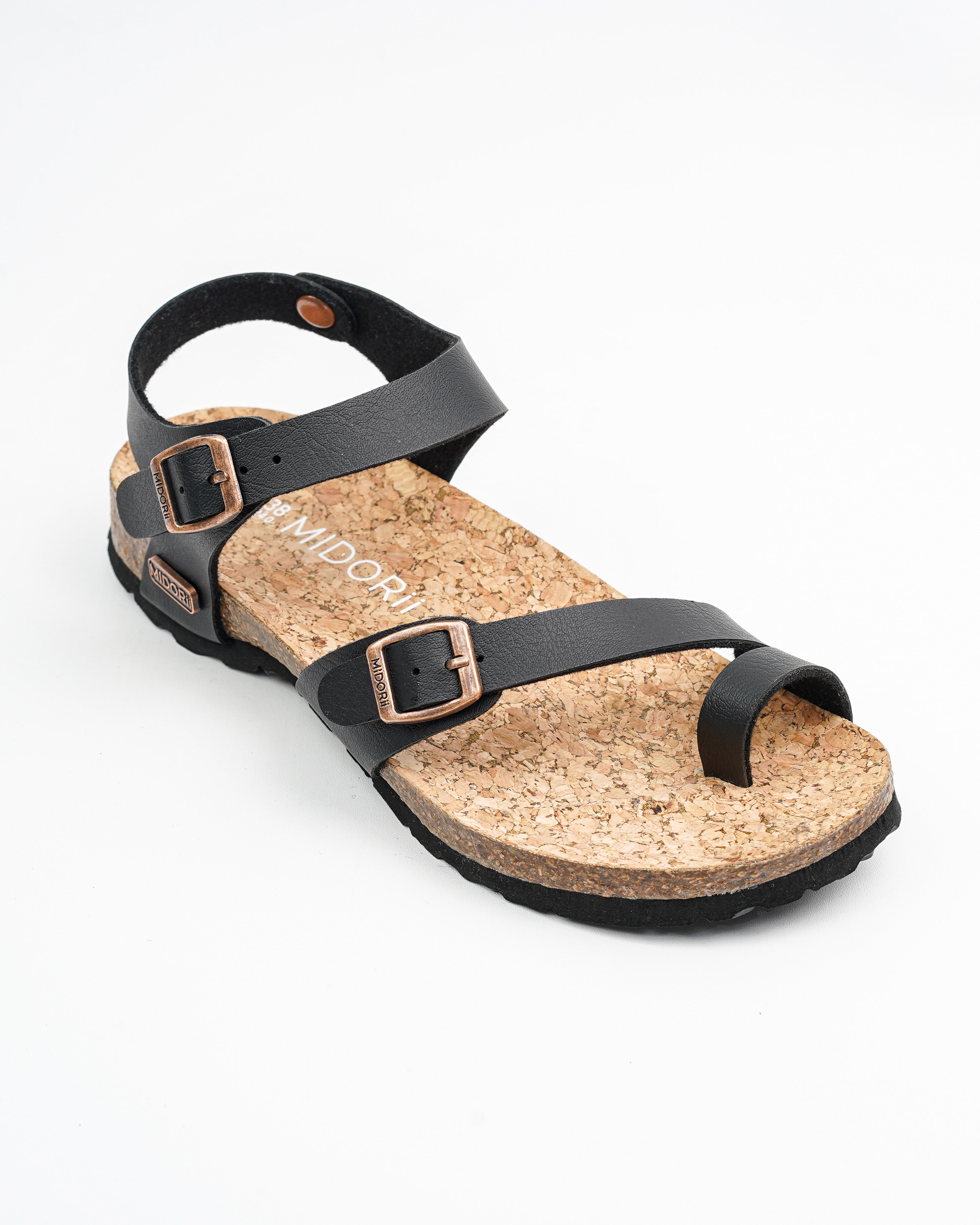 Allison Black Sandals