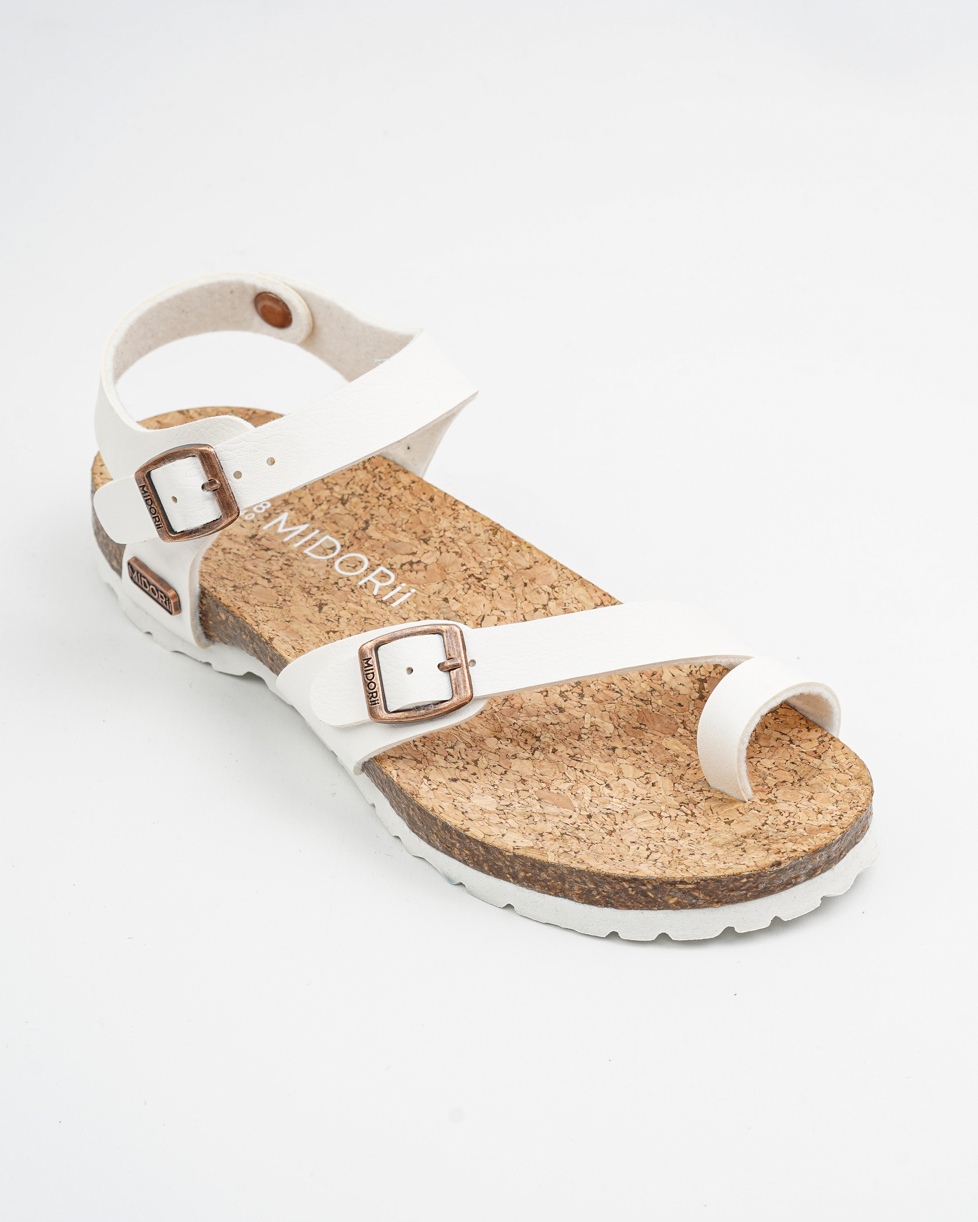 Allison White Sandals